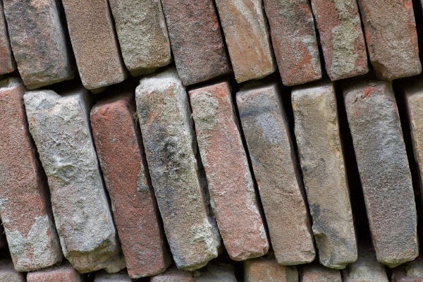 salvaged bricks